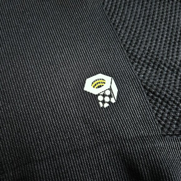 Mountain Hard Wear Thermal Long Sleeve 1/4 Zip Shirt Womens L Black - Picture 4 of 6